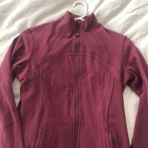 Maroon Lululemon Zip-Up